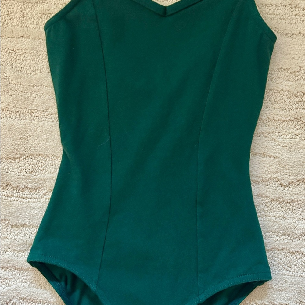 Capezio Green Ballet Leotard